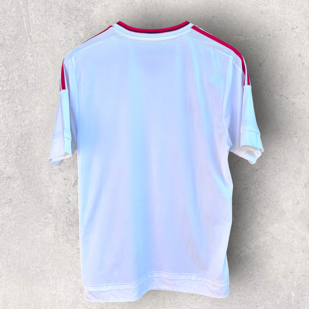 Manchester United 2015-2016 Adidas Away White Football Jersey