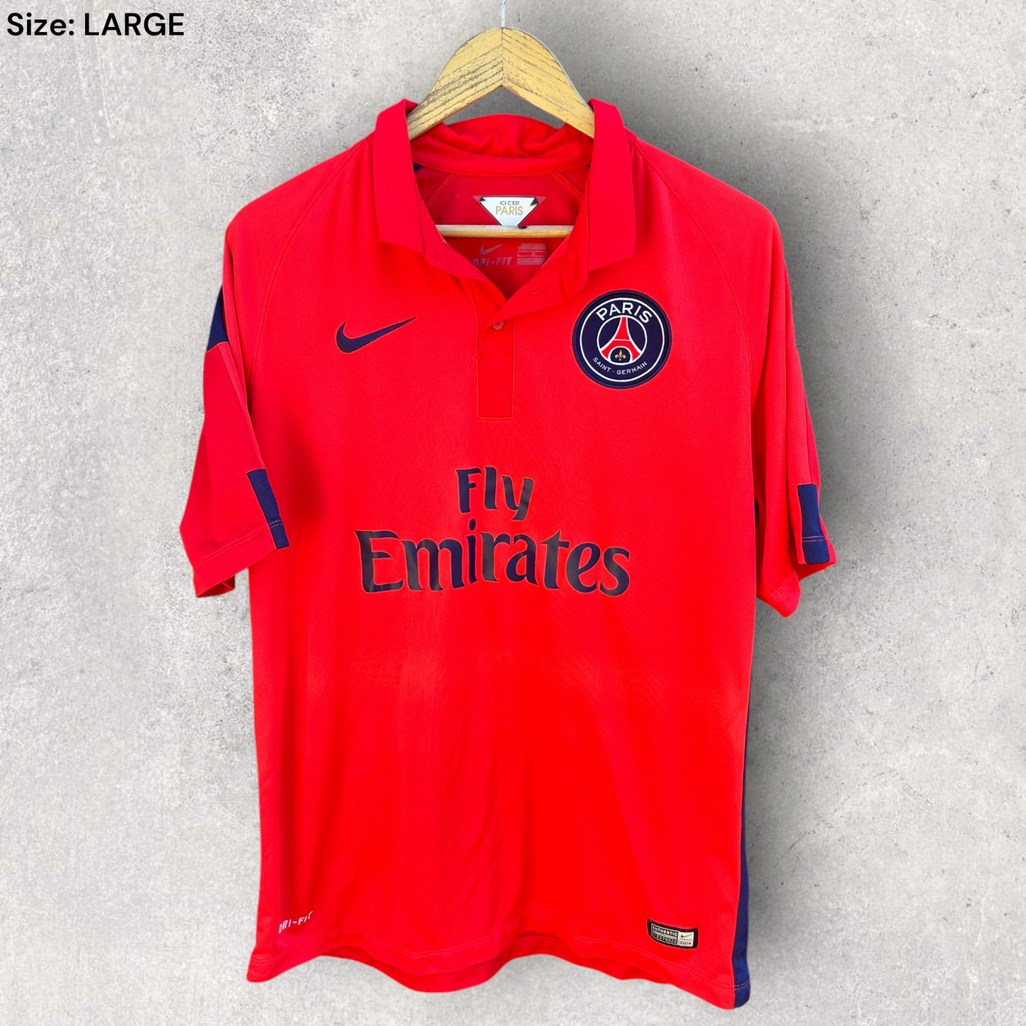 Paris Saint Germain PSG 2014-2015 Nike Third Football Jersey