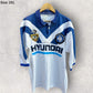 Canterbury Bulldogs 1995 ARL Hyundai Home Jersey Vintage Signed By Terry Lamb