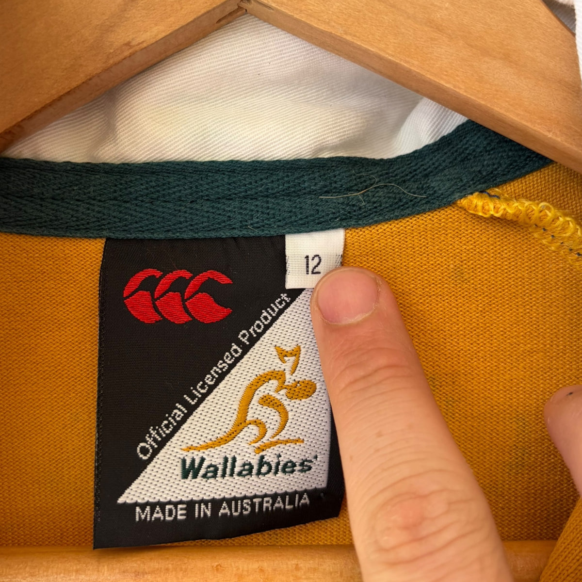 Australian Wallabies Canterbury Vintage Kids Signed Jersey