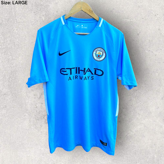 MANCHESTER CITY 2017-2018 HOME JERSEY
