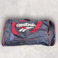 REEBOK VINTAGE BLUE & RED DUFFEL BAG