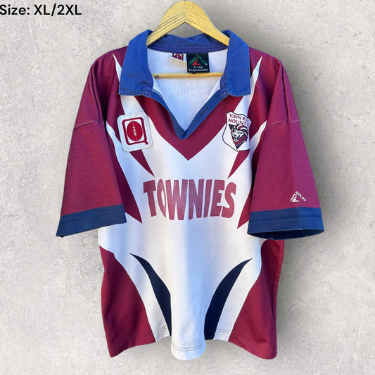 MT ISA Lions Town Rugby League Club Vintage Queensland Rugby Jersey