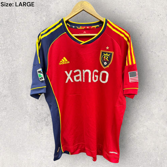 REAL SALT LAKE FC ADIDAS 2012 HOME FOOTBALL MLS JERSEY
