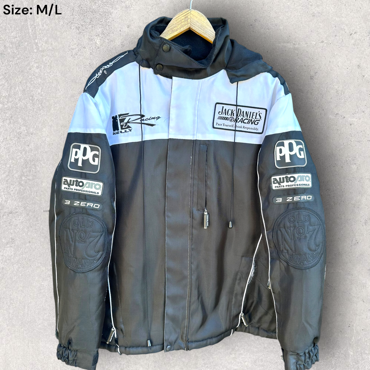 Kelly Racing Jack Daniels Racing 2010 V8 Supercars Hooded Jacket