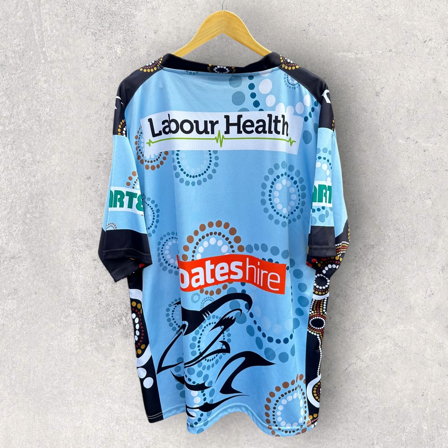 CRONULLA SHARKS 2015 INDIGENOUS JERSEY