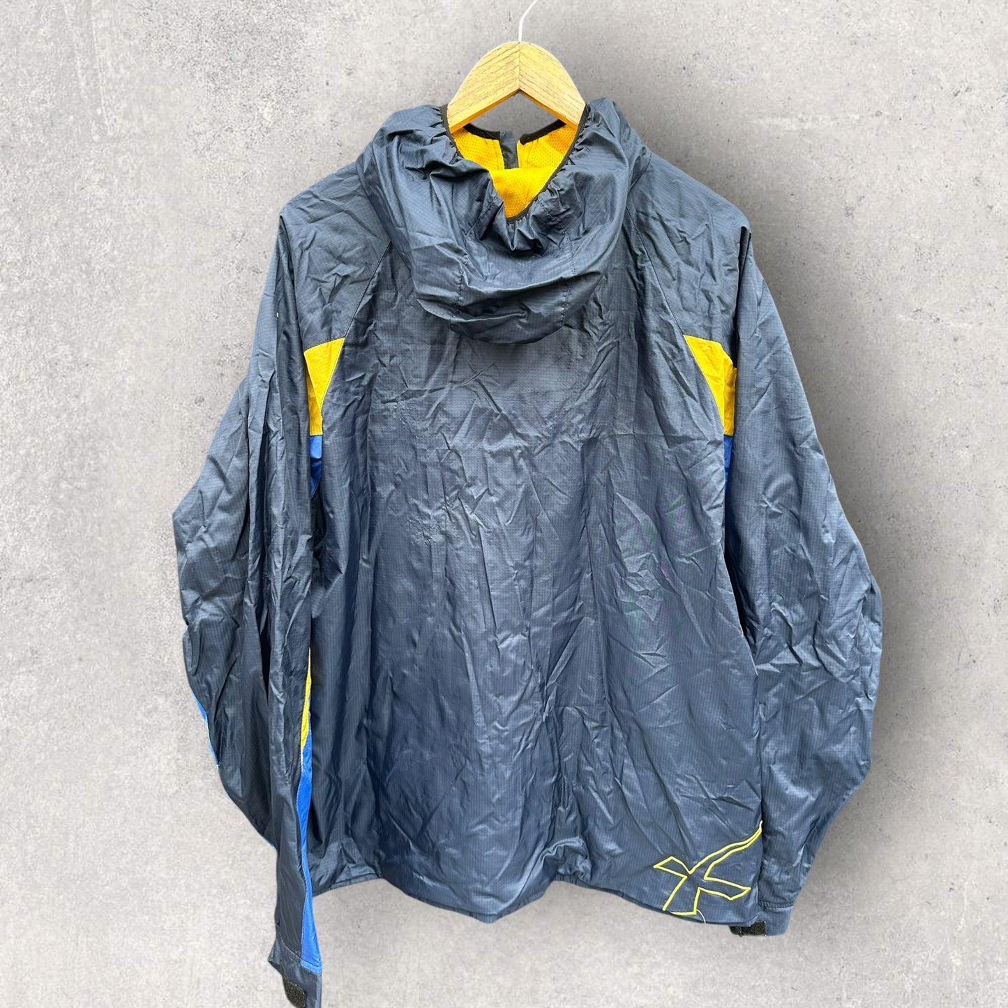 Parramatta Eels X-Blades Full Zip Windbreaker Hooded Blue Nrl Jacket