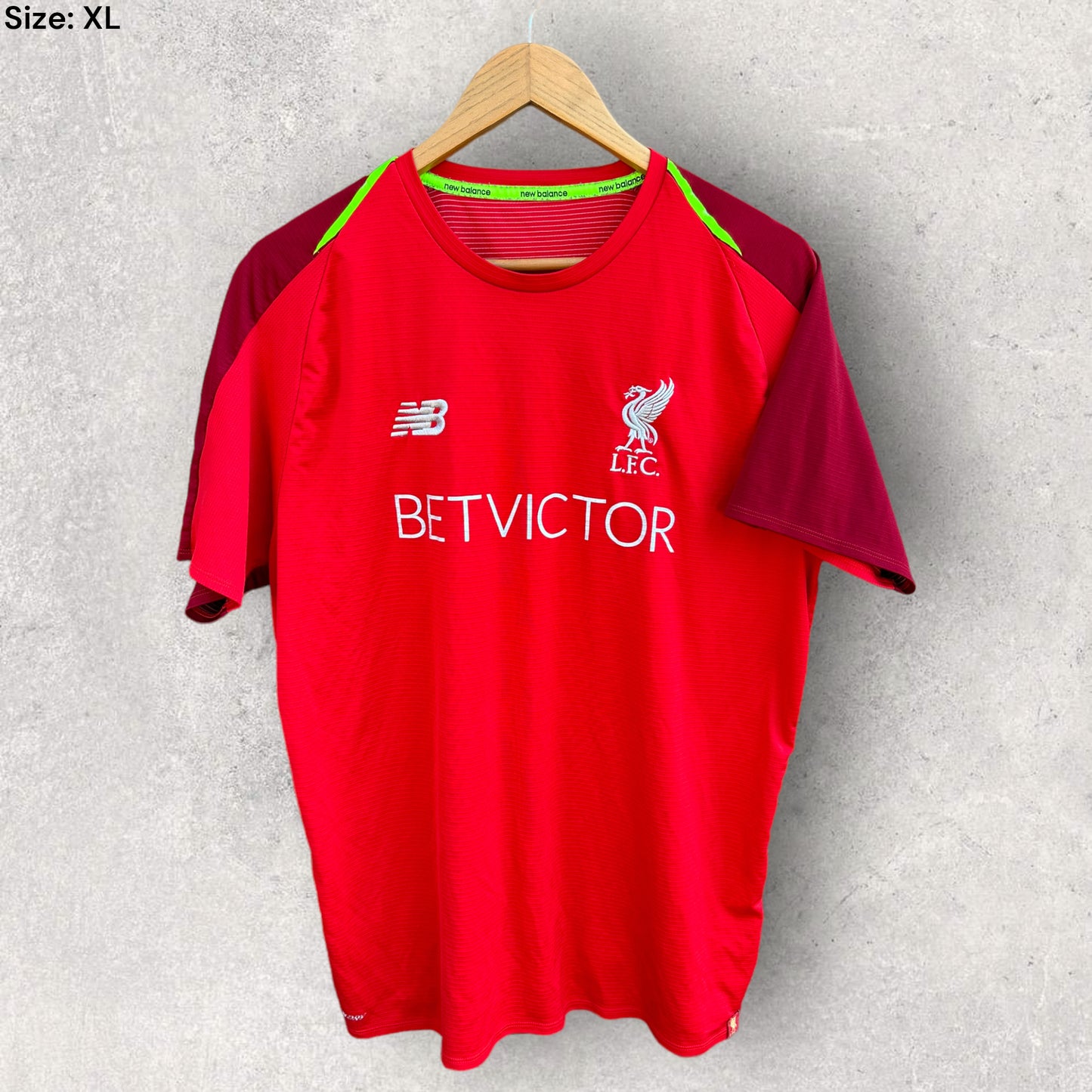 LIVERPOOL FC NEW BALANCE TRAINING SHIRT