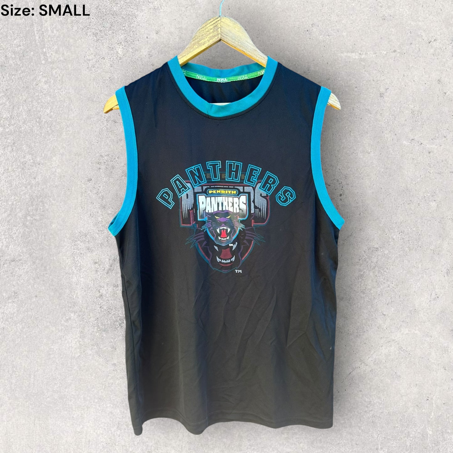 PENRITH PANTHERS VINTAGE SUPPORTERS SINGLET