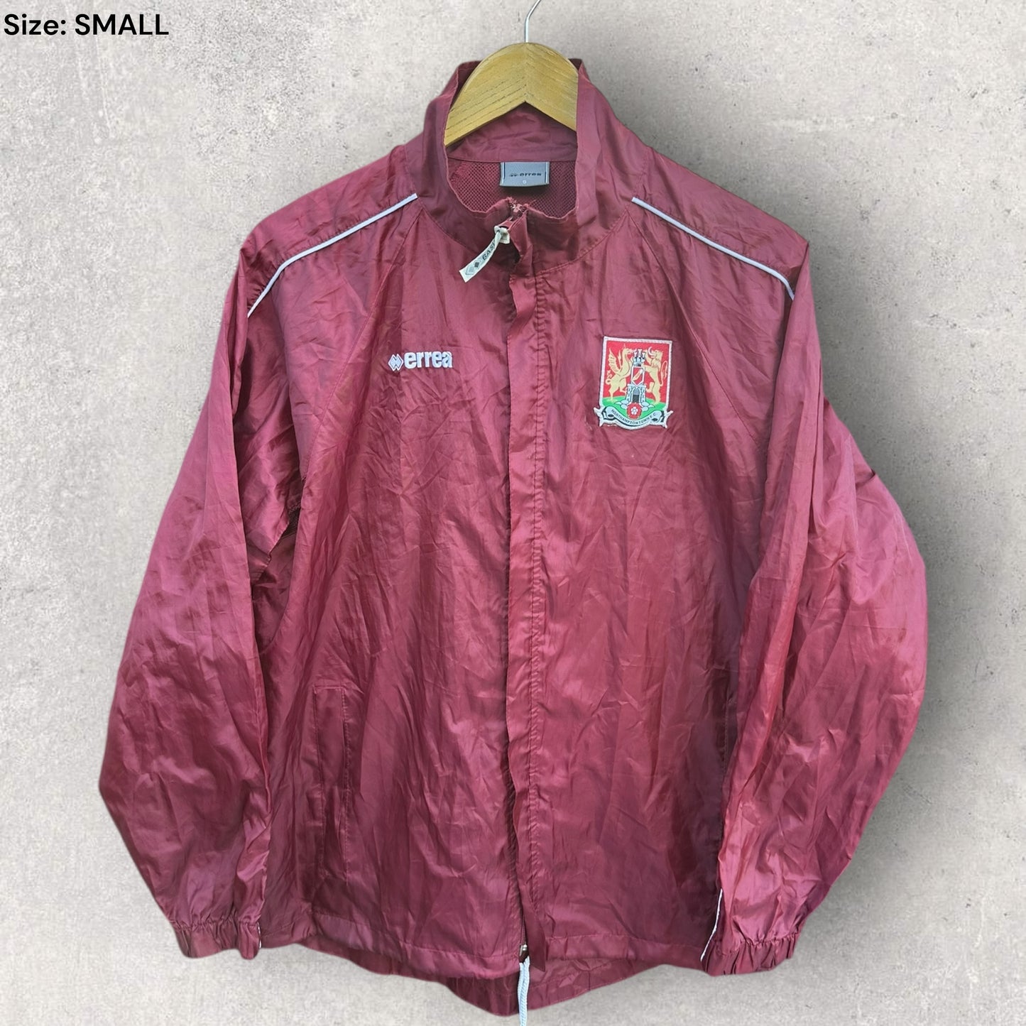 NORTHAMPTON TOWN FC VINTAGE FOOTBALL WINDBREAKER JACKET