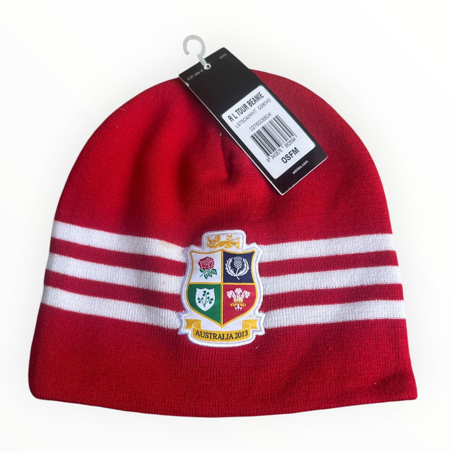 British & Irish Lions 2013 Adidas Australian Tour Beanie Brand New