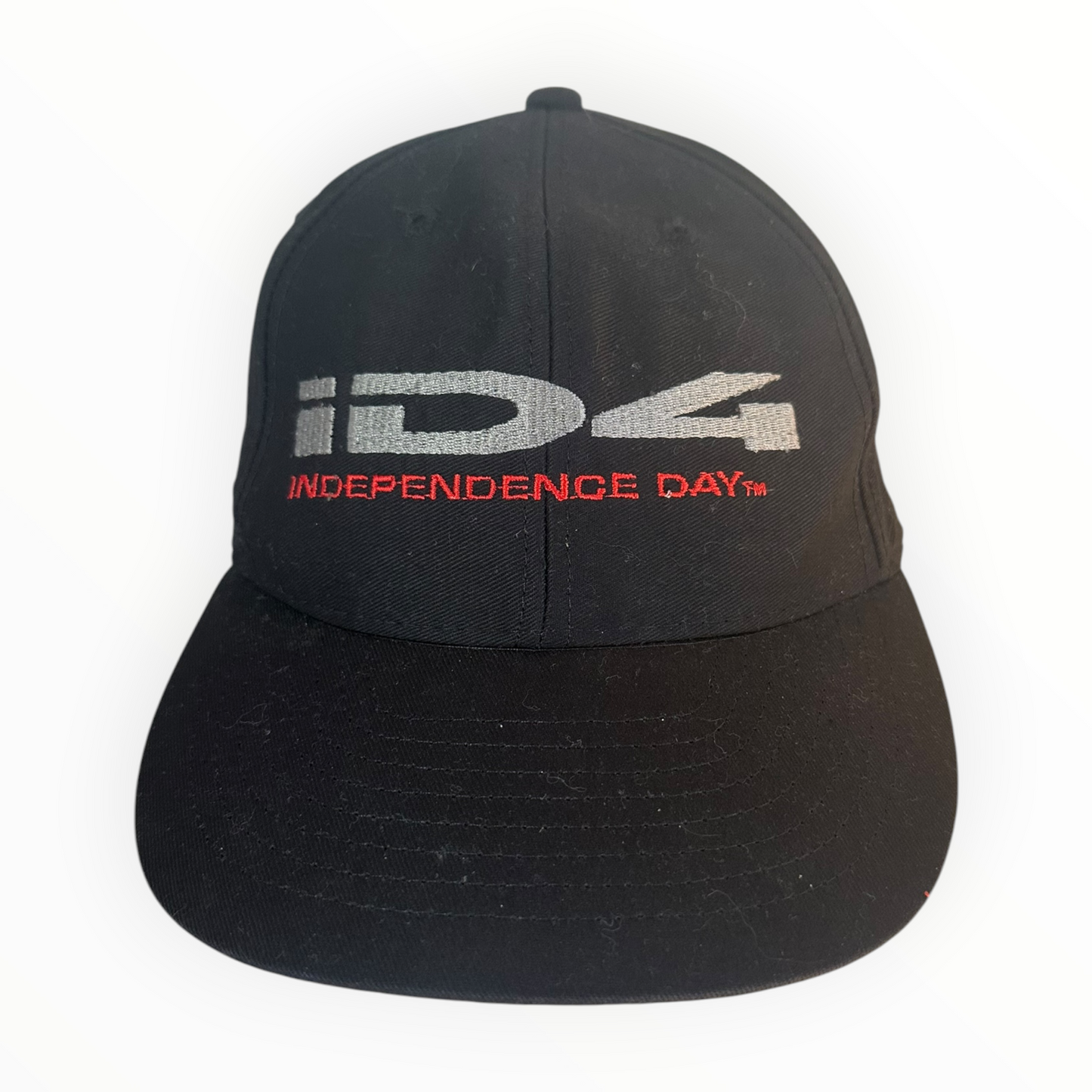 Independence Day 4 Top Heavy Vintage Movie Promo Black Snap Back Hat