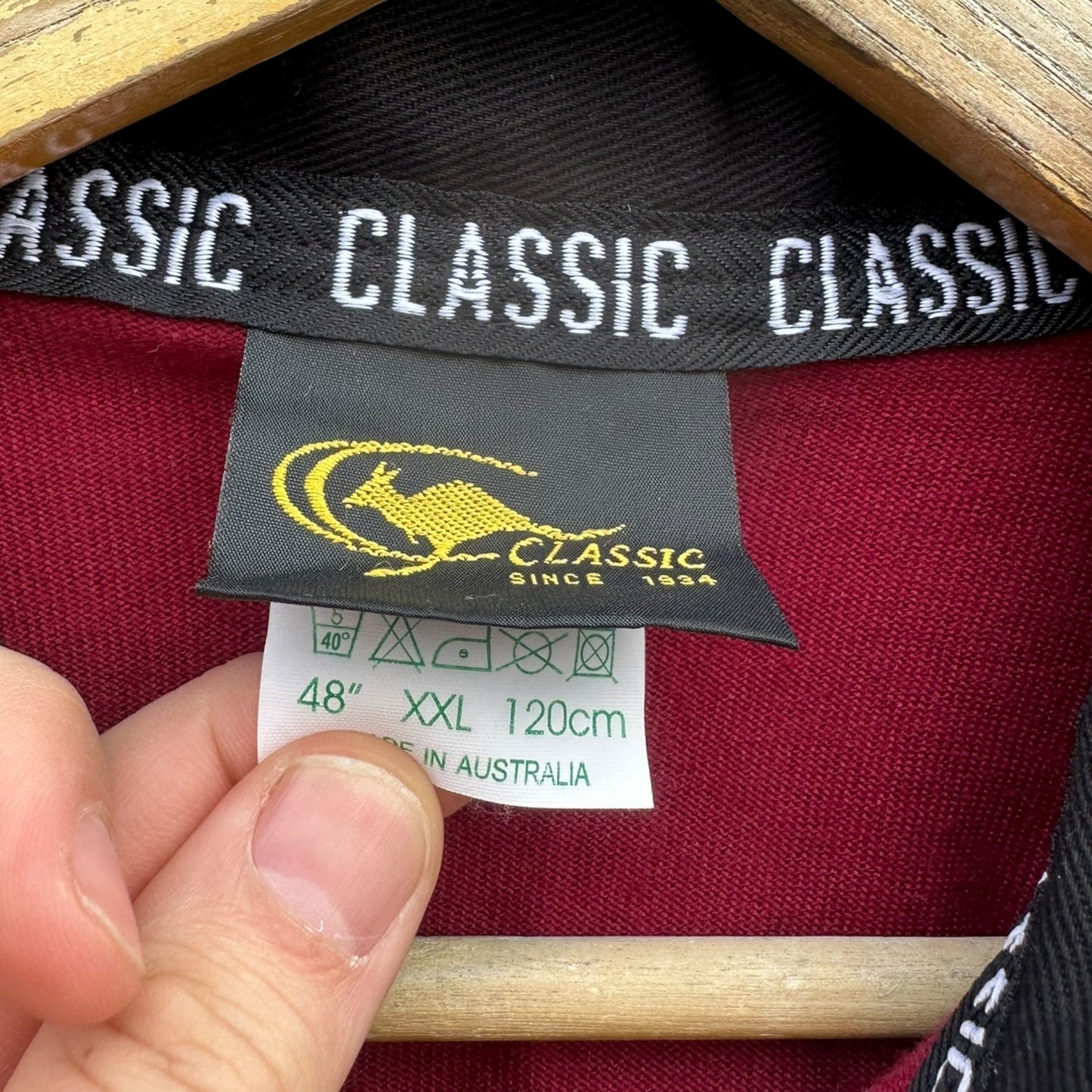 Golden Oldies Down Under Rugby Classic Long Sleeve Vintage Jersey