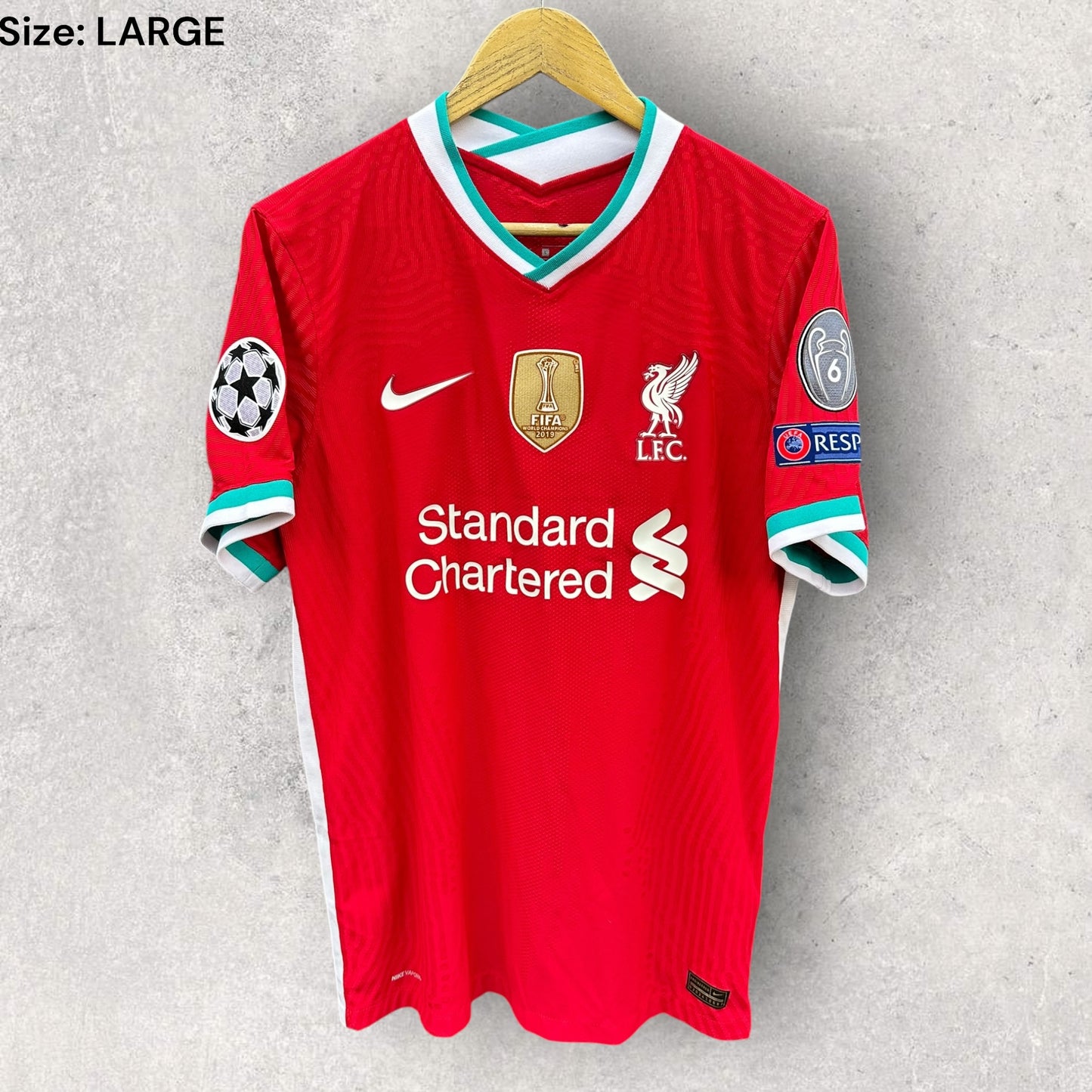 Liverpool FC Vaporknit 2020-2021 Champions League Home Match Jersey
