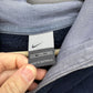 Nike Navy Blue Vintage Y2K Pullover Hooded Jumper