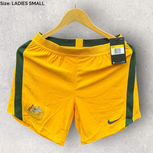 AUSTRALIAN SOCCEROOS NIKE VAPORTKNIT SHORTS BRAND NEW WITH TAGS