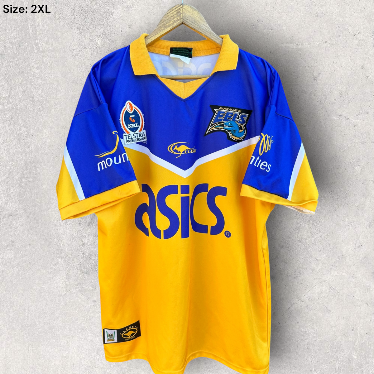 Parramatta Eels 2003 Home Classic Sportswear Vintage NRL Jersey