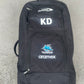 Cronulla Sharks Kade Dykes Player Used Travel Suitcase Black Bag