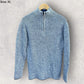 RODD & GUNN EUROPEAN YARN 100% WOOLEN QUARTER ZIP JUMPER
