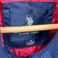 US POLO ASSASSIN BLUE FULL ZIP JACKET