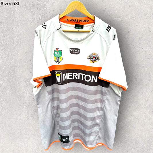 WESTS TIGERS 2015 AWAY ISC JERSEY