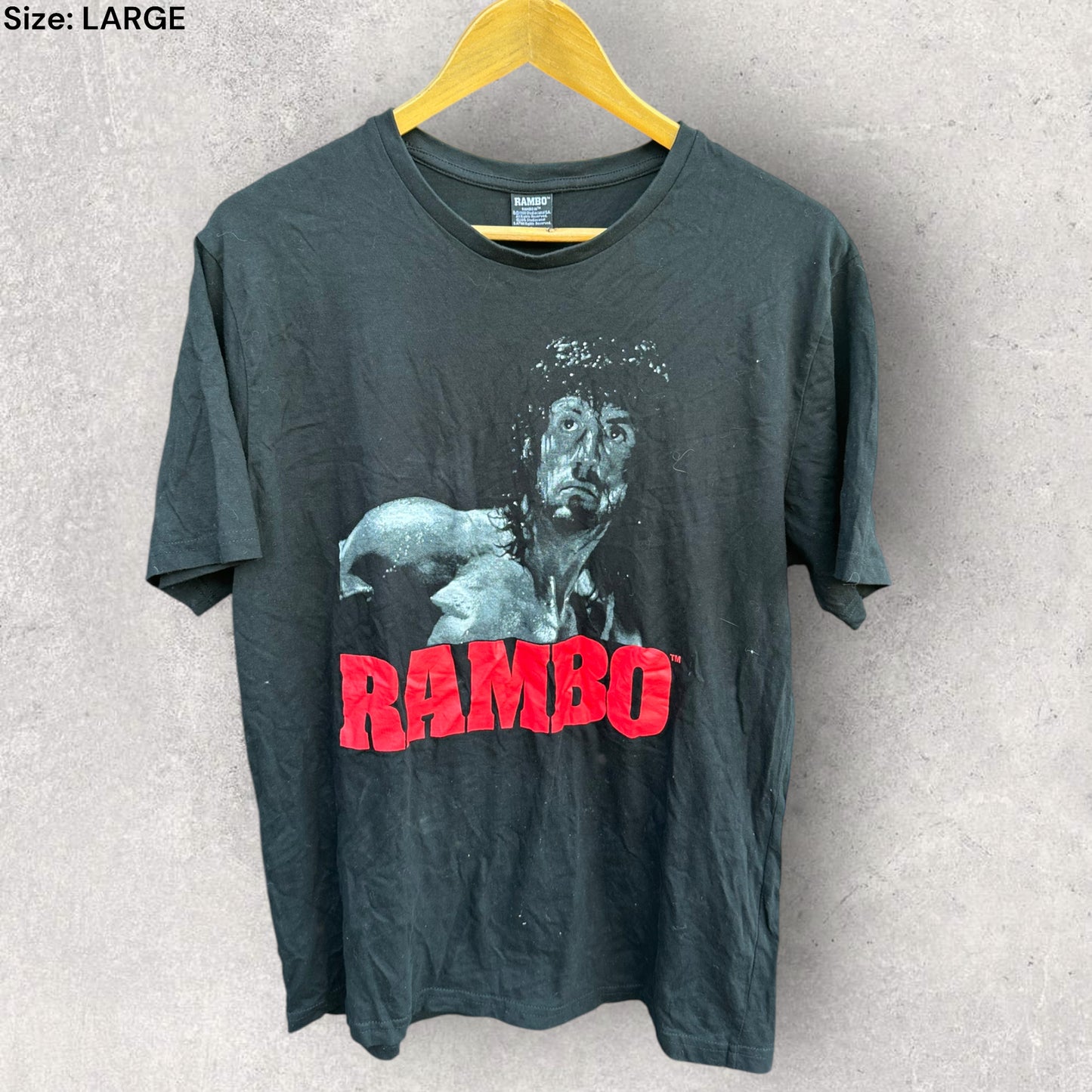 RAMBO 2016 BLACK T-SHIRT