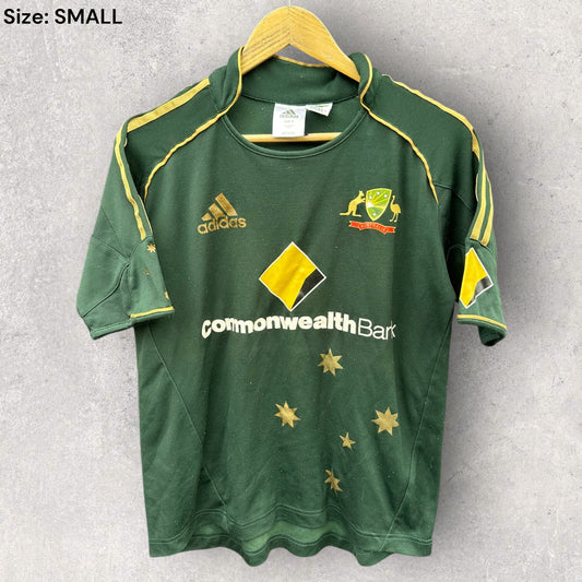Cricket Australia Adidas ODI Comm Bank Short Sleeve Jersey