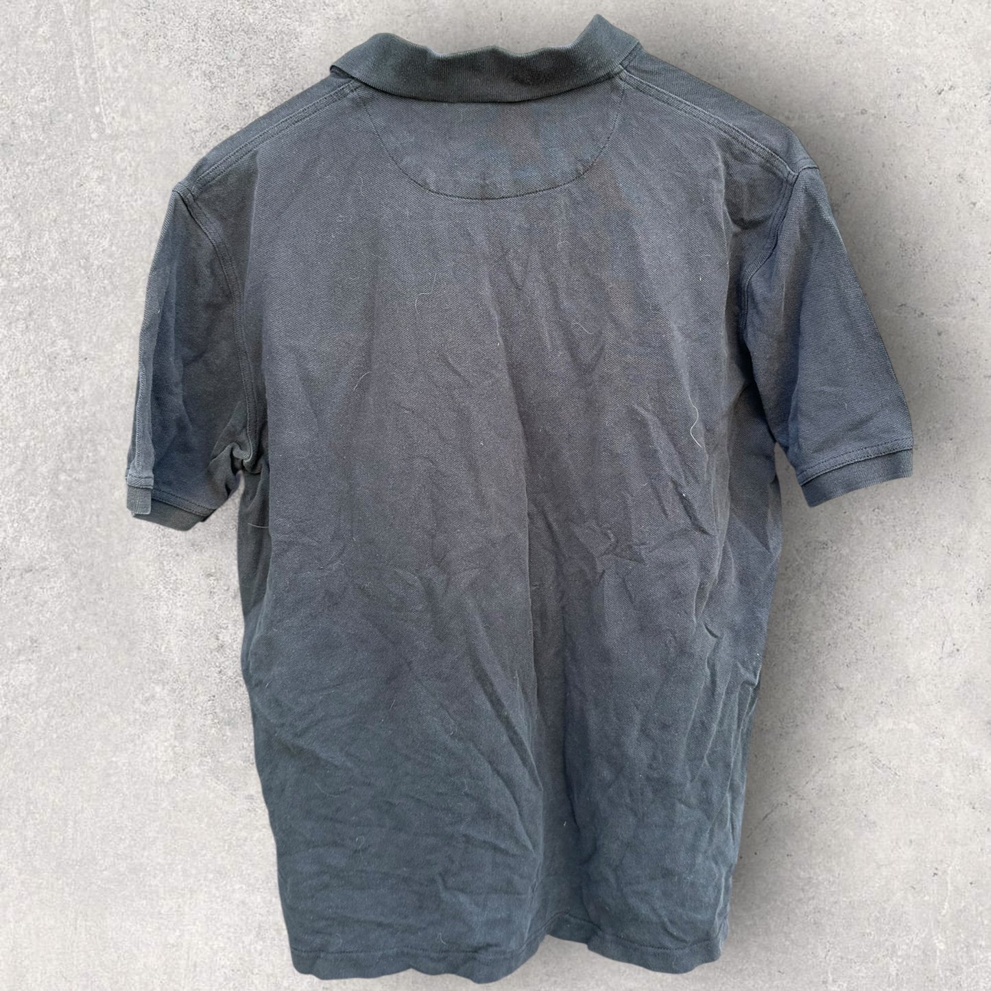 RM WILLIAMS BLACK POLO SHORT SLEEVE SHIRT