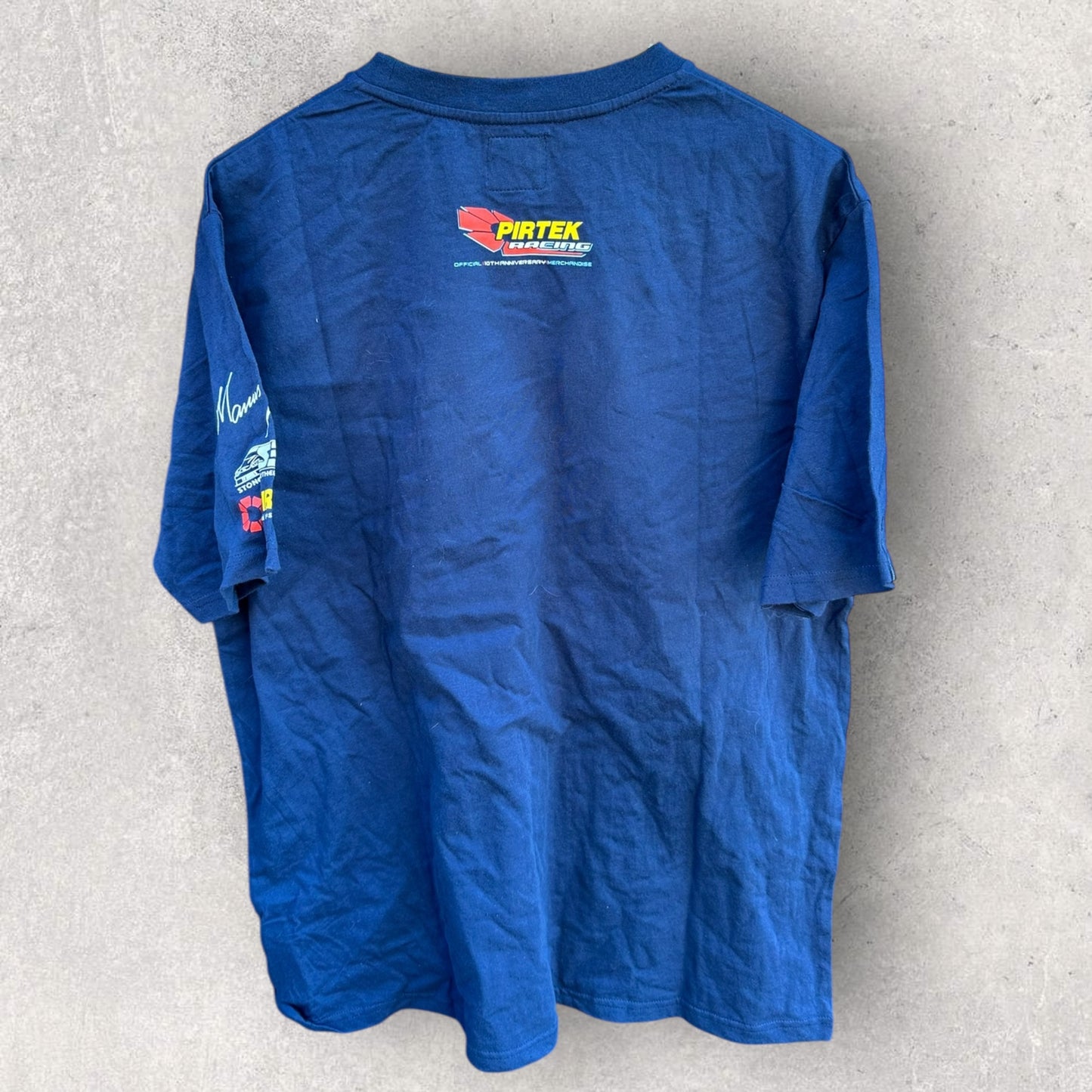 MARCUS AMBROSE PIRTEK RACING 2003 BLUE SHIRT