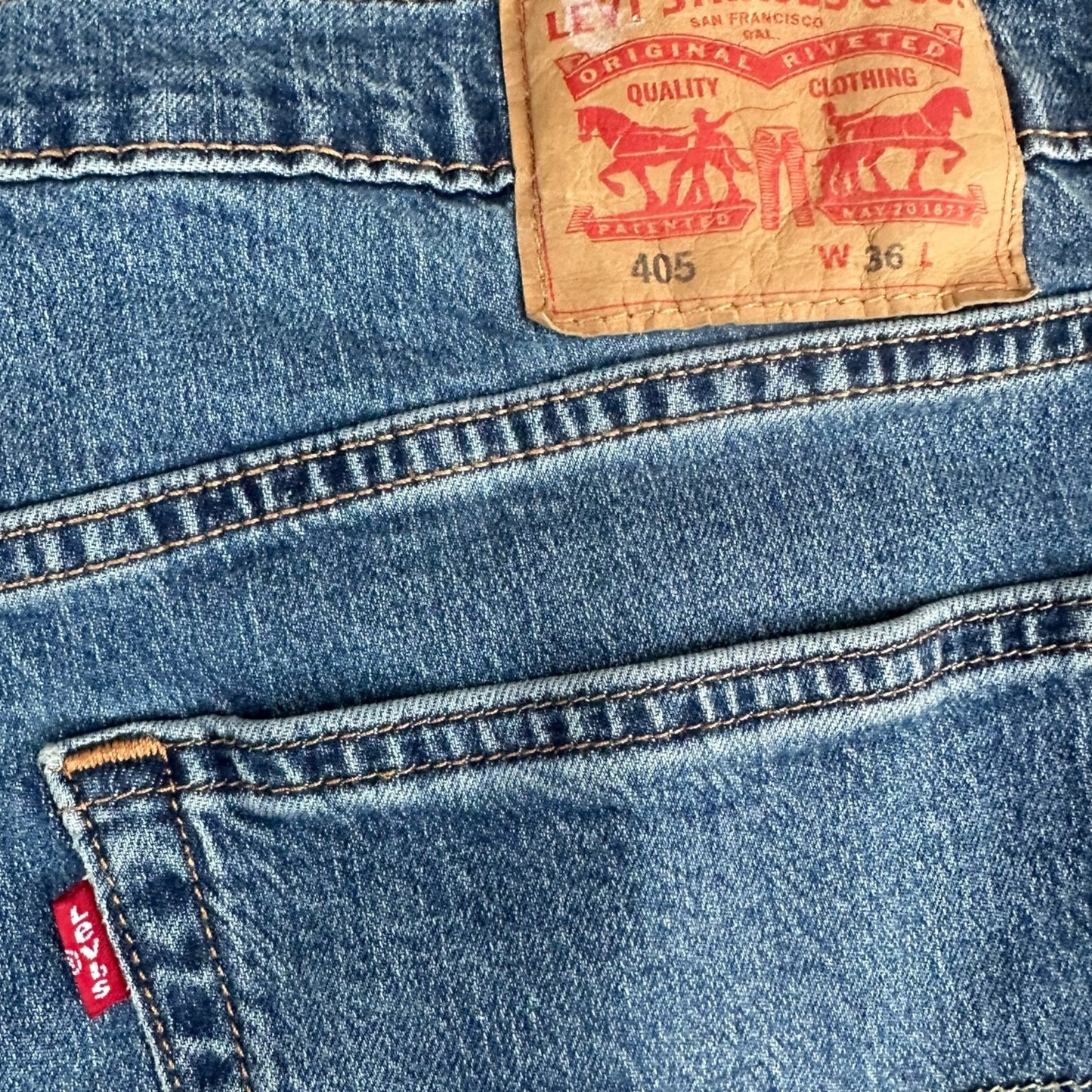 Levi Strauss 405 Denim Short Jeans