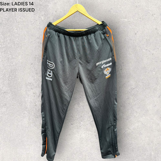 WESTS TIGERS NRLW TRACK PANTS 2023 ISSUED TO SOPHIE CURTAIN