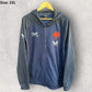 SYDNEY ROOSTERS CASTORE BLUE HOODED RUGBY LEAGUE NRL JUMPER