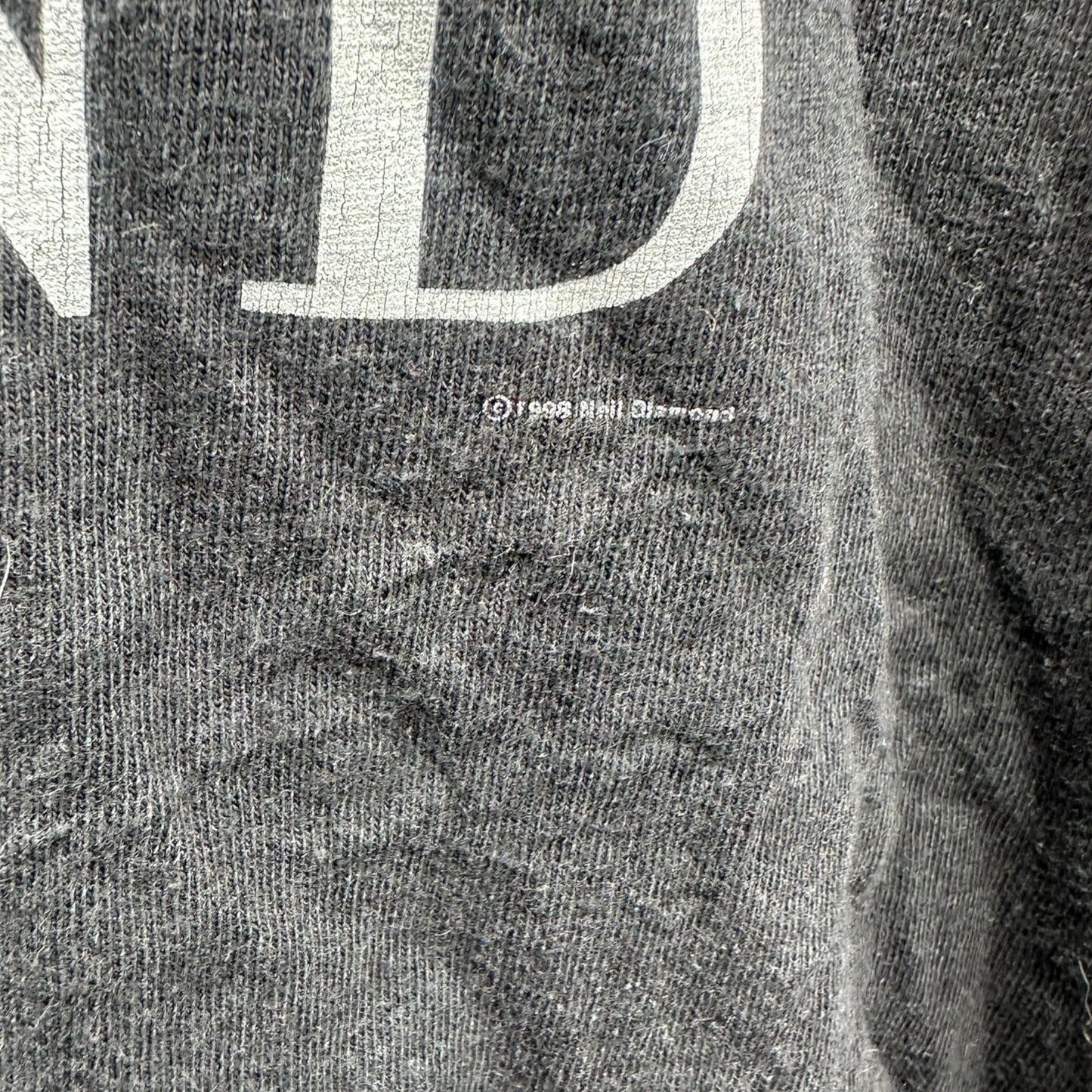 NEIL DIAMOND 1998 WORLD TOUR VINTAGE SHIRT