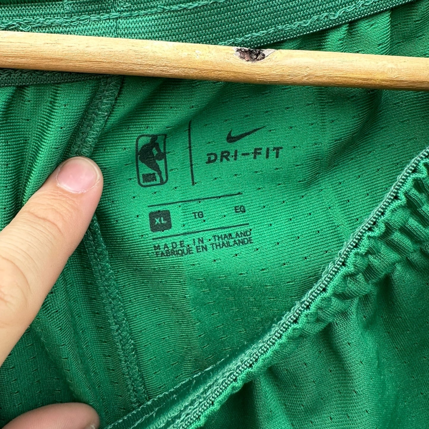 BOSTON CELTICS NBA NIKE GREEN BASKETBALL SHORTS