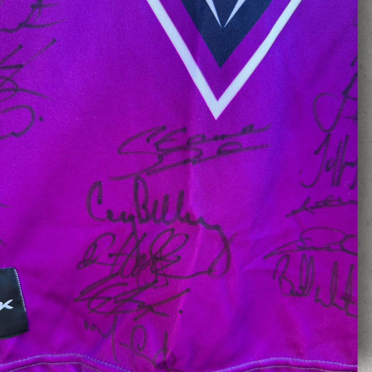 Melbourne Storm 2007 Reebok Grand Final Jersey Signed By Team
