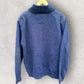 RM WILLIAMS STOCKYARD CHEST ZIP BLUE JUMPER