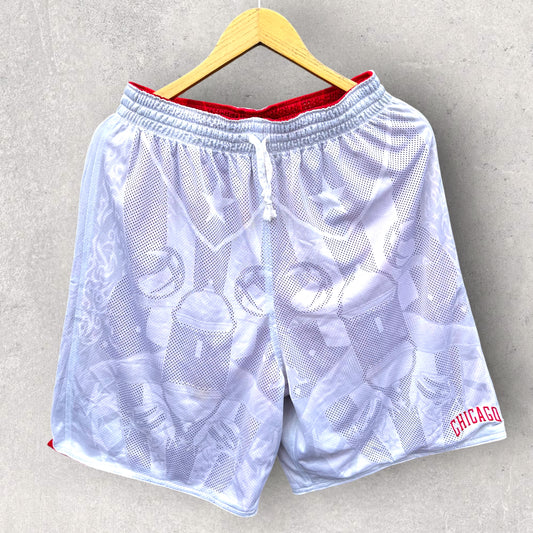 CHICAGO BULLS REVERSIBLE BASKETBALL SHORTS