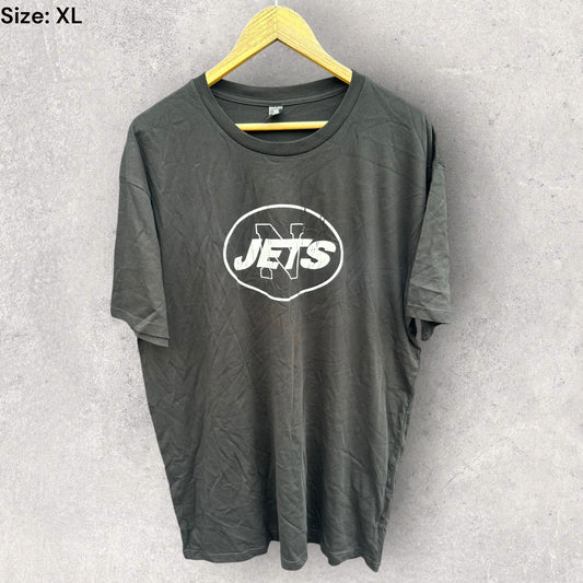 NEWTOWN JETS BLACK RUGBY LEAGUE SHIRT