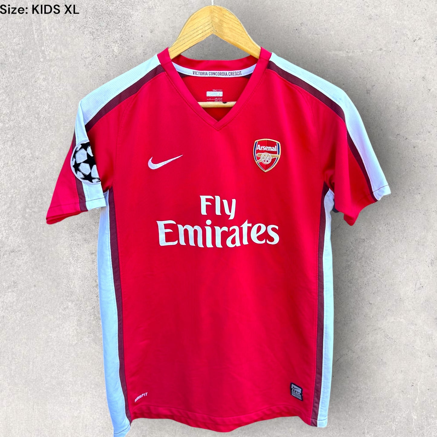 CESC FABREGAS ARSENAL 2008-2009 KIDS NIKE HOME JERSEY