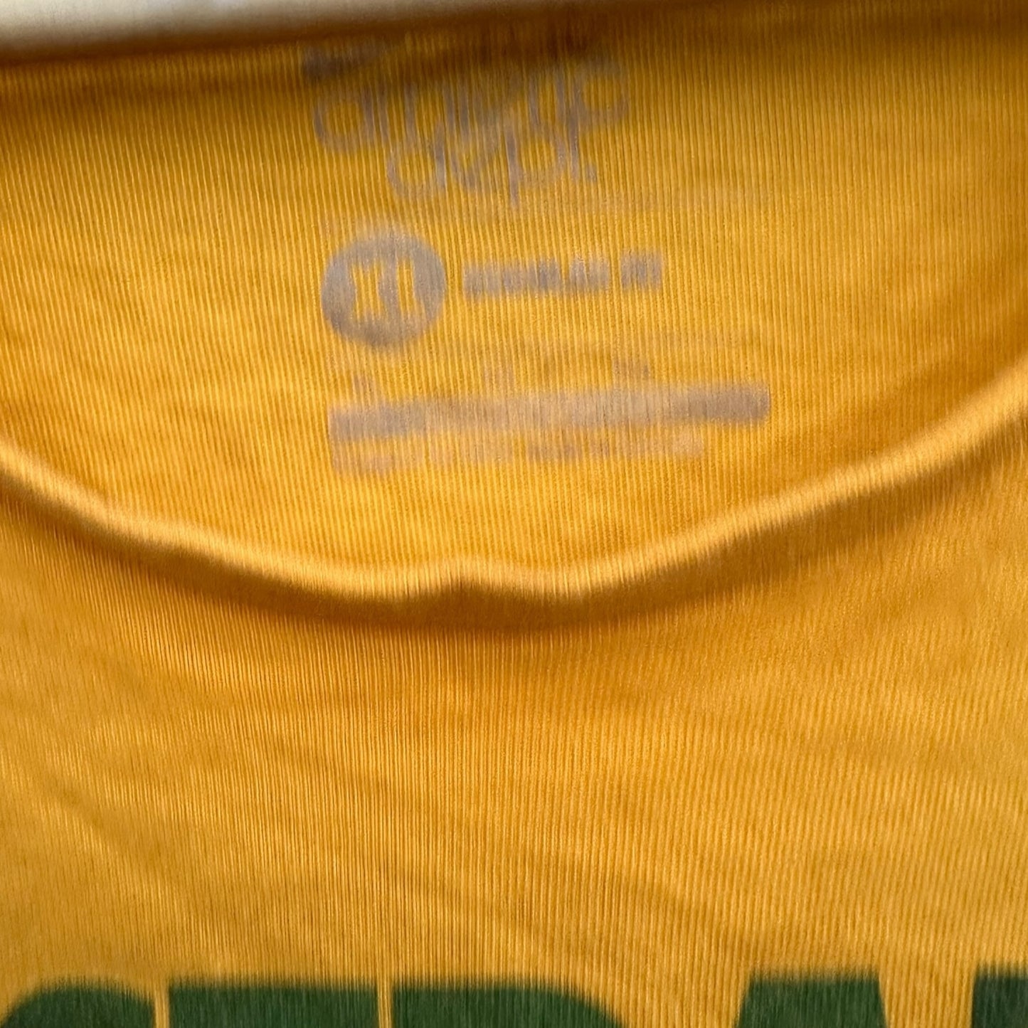 AUSTRALIA SOCCEROOS NIKE GOLD SHIRT