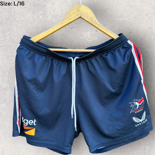 SYDNEY ROOSTERS ACADEMY TRAINING SHORTS CASTORE