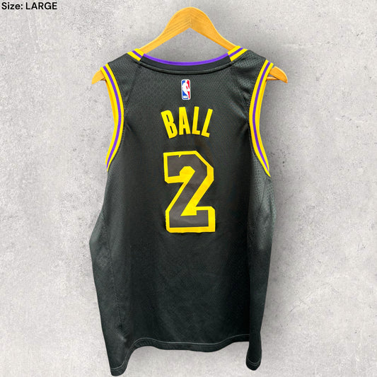 LONZO BALL LA LAKERS MAMBA CITY EDITION NIKE JERSEY