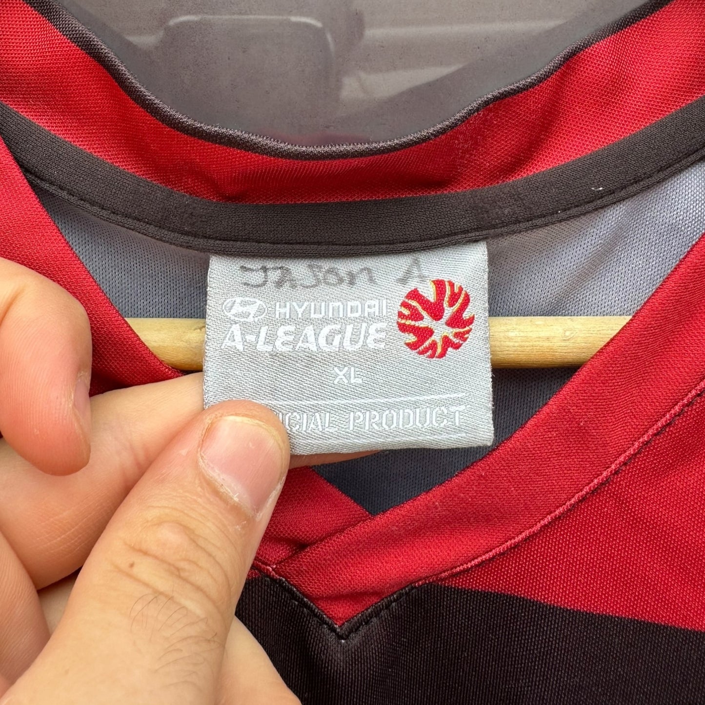 WESTERN SYDNEY WANDERERS 2013 NIKE HOME KIDS JERSEY