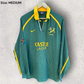 South African Springboks Nike Vintage Long Sleeve Cotton Rugby Union Jersey