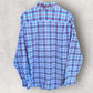 TOMMY HILFIGER CHECKERED LONG SLEEVE BUTTON UP DRESS SHIRT