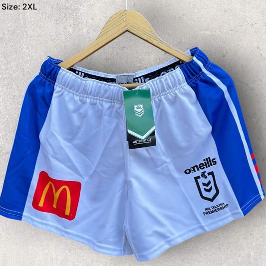 NEWCASTLE KNIGHTS MATCH SHORTS BRAND NEW WITH TAGS
