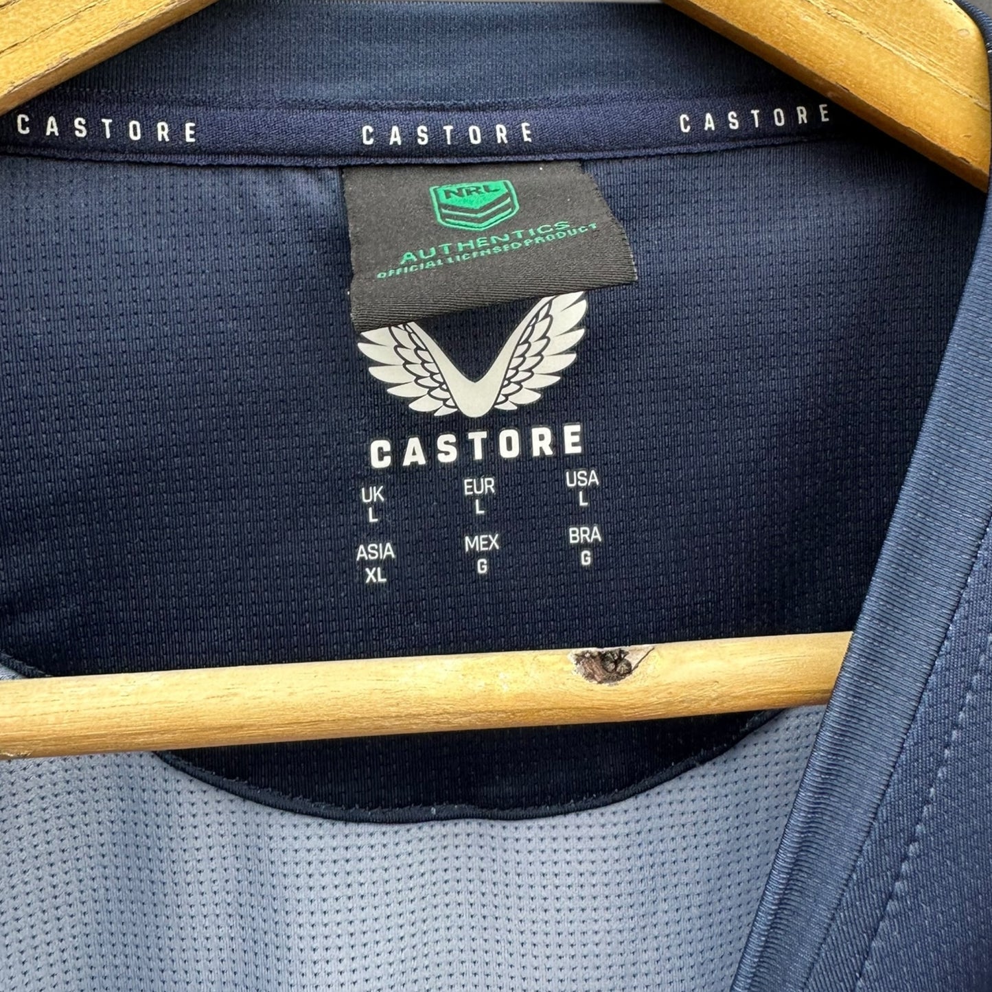 SYDNEY ROOSTERS 2024 CASTORE RUGBY LEAGUE TRAINING SHIRT