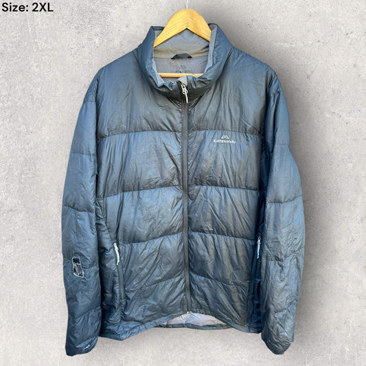 KATHMANDU BLACK PUFFER 500 DUCKDOWN JACKET