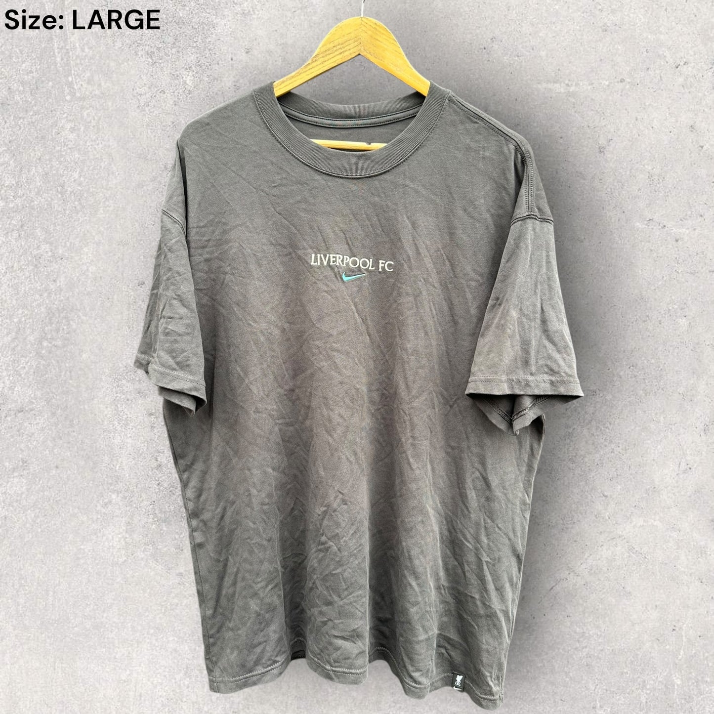 Liverpool FC Nike 2024-2025 Max90 Dark Grey Travel Shirt