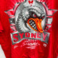 SYDNEY SWANS ISC VINTAGE 90s RED AFL T-SHIRT